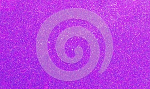 Christmas New Year Purple Glitter background. Holiday abstract texture fabric. Element, flash.