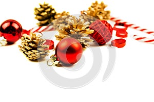 Christmas and New Year`s Day festive decoration