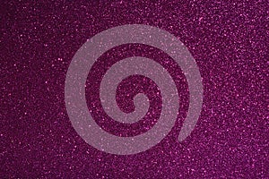 Christmas New Year Valentine Day violet pink Glitter background. Holiday abstract texture fabric. Element, flash.