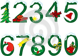 Christmas numeral