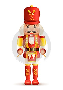 Christmas nutcracker drummer