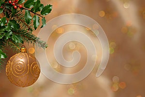 Christmas Ornament Background