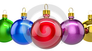 Christmas ornament balls