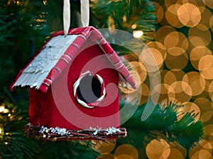 Christmas ornament - bird house