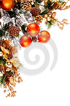 Vianočná ozdoba roh dekorácie série 