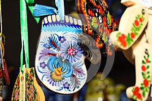 Christmas ornament decorations, ornaments, accessories, traditional handicraft handmade for sale