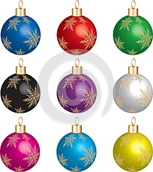 Christmas Ornament Set 1