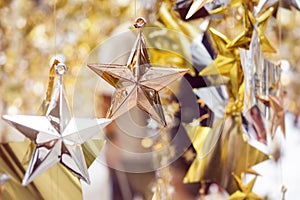 Christmas ornament Star Xmas tree decoration