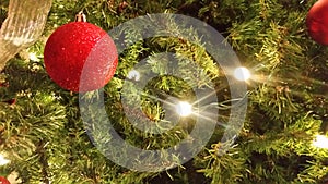 Christmas ornament and tree
