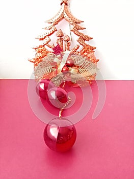 Christmas ornaments ball string LED photo