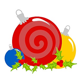 Christmas Ornaments Clip Art