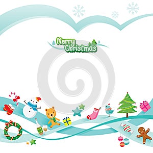 Christmas Ornaments Decoration Card