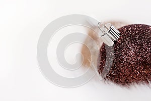 Christmas Ornaments and Fake Snow