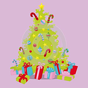 christmas owls tree 05