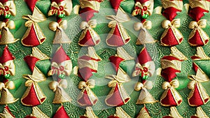 a christmas package fabric party holiday celebration gift decoration gold presents wrapping ribbon backdrop garland background