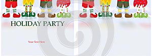 Christmas Party Invitation Card