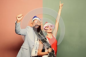Christmas party office. Manager tinsel celebrate new year. Corporate holiday party ideas. Winter corporate party. Office