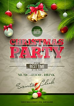 Christmas Party Poster photo