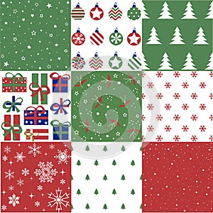 Christmas patten set