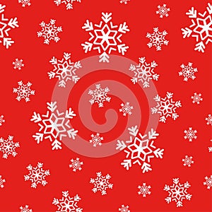 Christmas pattern. Seamless vector illustration