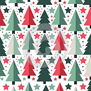 Christmas pattern xmas gift wrapping paper art winter background