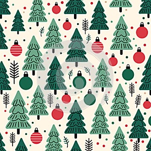 Christmas pattern xmas gift wrapping paper art winter background