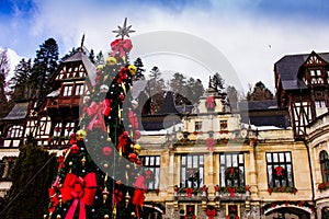 Christmas at Peles Castle, Sinaia, Romania