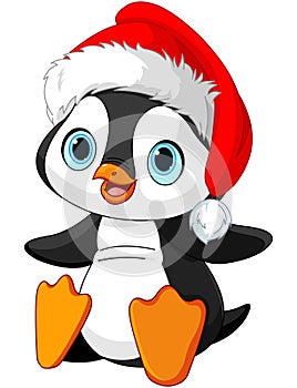 Christmas penguin