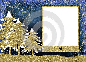 Christmas photo frame cards.