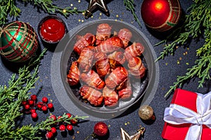 Christmas Pigs in blanket