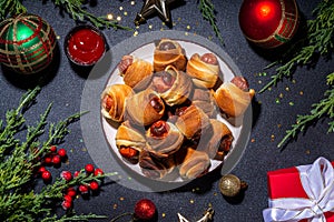 Christmas Pigs in blanket