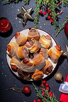 Christmas Pigs in blanket