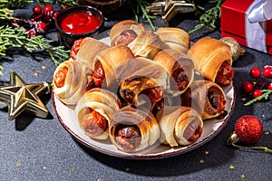 Christmas Pigs in blanket