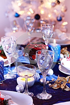 Christmas place setting