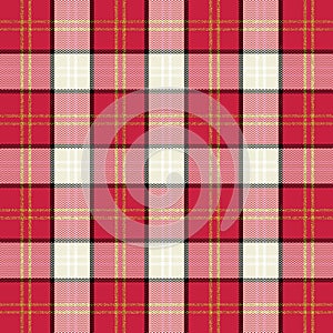 Christmas plaid modern classic pattern