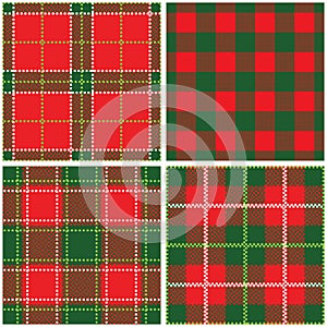 Christmas Plaid Patterns