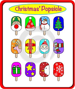 The Christmas Popsicle party.