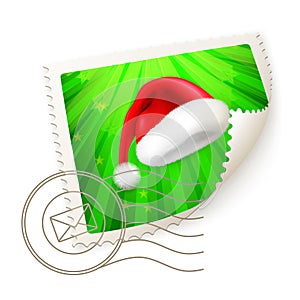 Christmas Postage Stamp