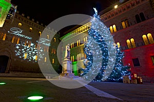 Christmas postcard from Siena photo