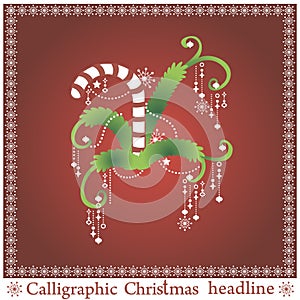 Christmas present on the spruse.