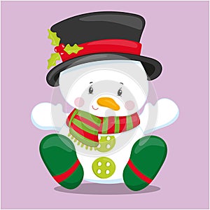 christmas princesses snowman 09