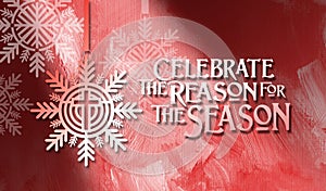 Christmas Reason For the Season Background graphic