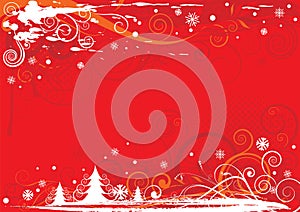 Christmas red design