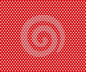 Christmas red pattern, red, dots, white