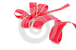 Christmas red Ribbon