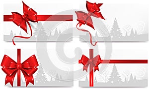 Christmas Red Ribbon