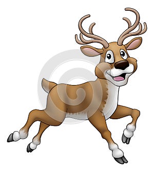 Christmas Reindeer Cartoon