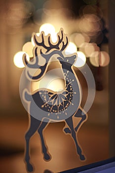 Christmas reindeer decoration