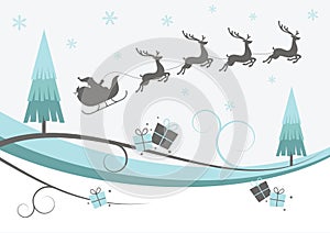 Christmas Reindeer Winter Design