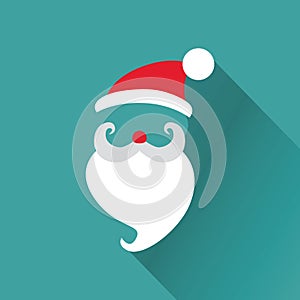 Christmas Retro Santa Card